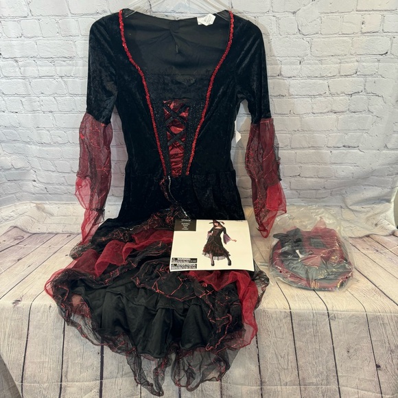 Luxury Witch Women’s Halloween Costume - Picture 1 of 8